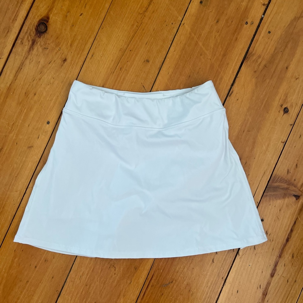 White tennis/golf skirt